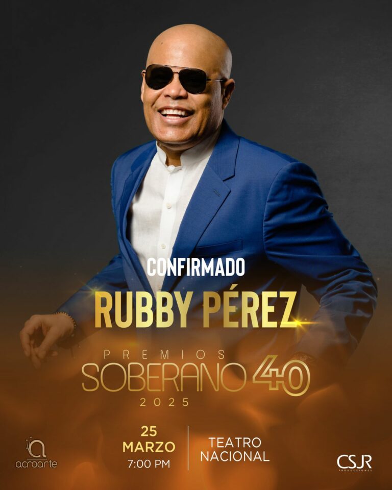 Rubby Pérez interpretará sus grandes éxitos en Premios Soberano 2025